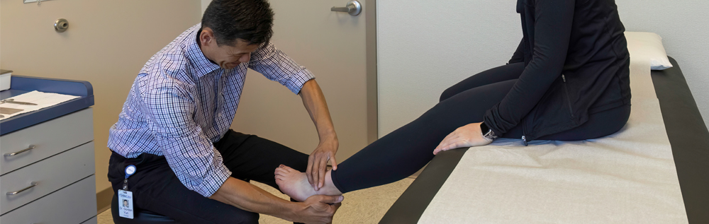 OrthoCincy Podiatrist Dr. Gordon Yun.